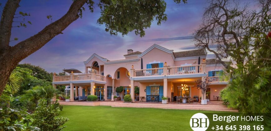 Elegant Luxury Mansion for sale in San Roque Golf Club